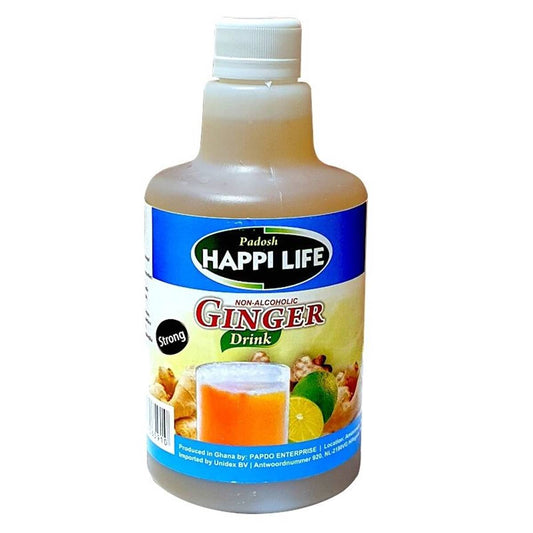 SIROP DE GINGEMBRE **HAPPILIFE** GHANA 500ml
