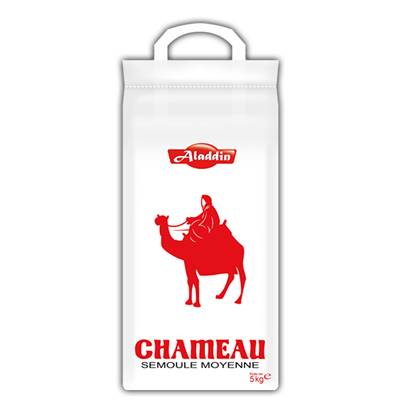 SEMOULE DE BLE **CHAMEAU** MOYENNE 5kg