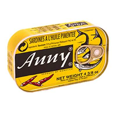 SARDINES A L'HUILE PIMENTE