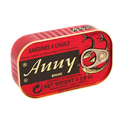 SARDINES A L'HUILE VEGETALE