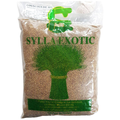 COUSCOUS DE MIL GRAIN FIN "THIERE BASSI" 500g (SENEGAL)