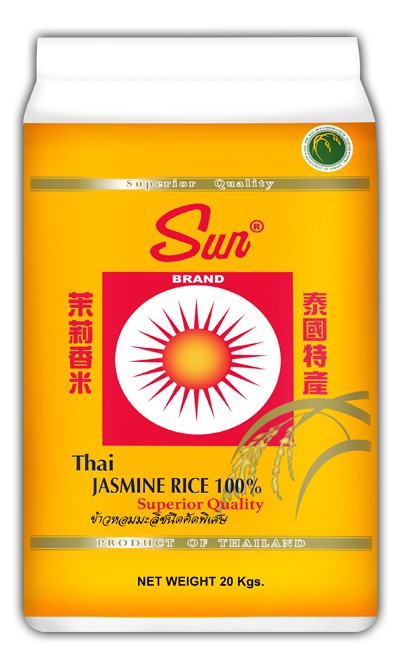 RIZ LONG PARFUME EXTRA 100 % **SUN BRAND** 20kg