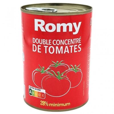 CONCENTRE DE TOMATE 1/2- 440g **ROMY**
